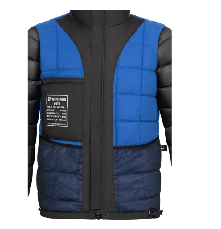 Куртка Viking Fishing Yeti 150g 6K Black/blue Фото 3